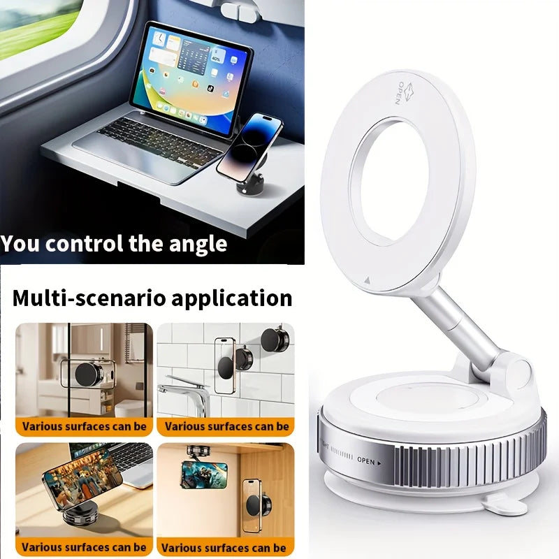 MagMount Pro — 360° Magnetic 
Phone Holder for Car & Desk