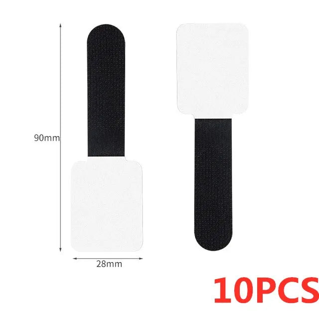 CableKeep Pro — Reusable Cable Organizer Straps (Pack of 10)